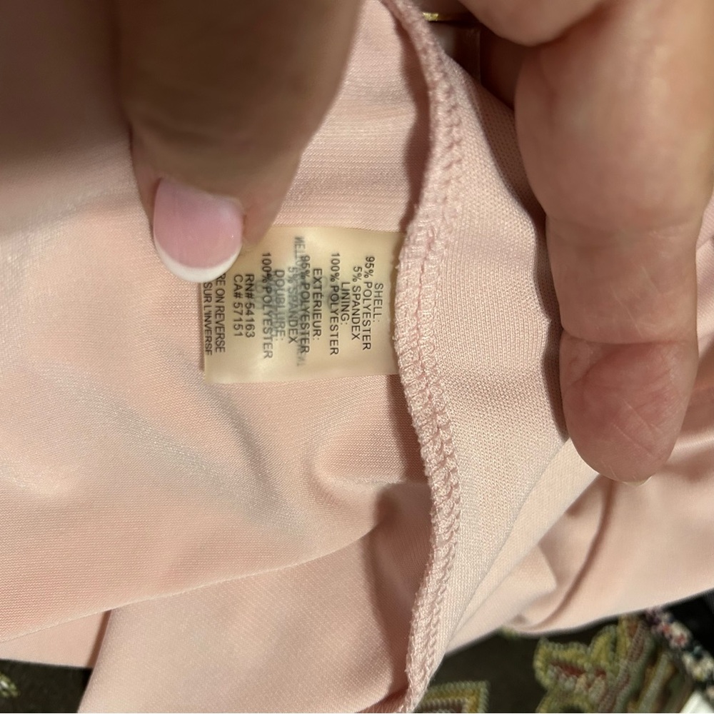 Ivanka Trump Pink Gold-Adorned Top - Picture 6 of 6